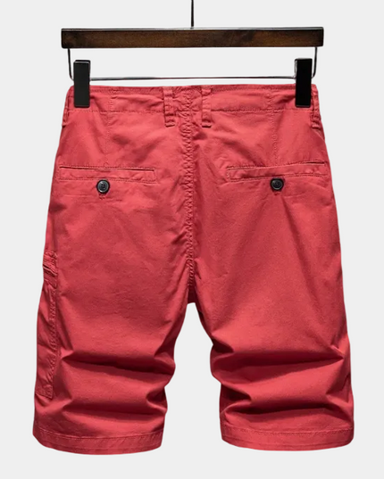Men's Cargo Shorts with Zip Flap Pockets