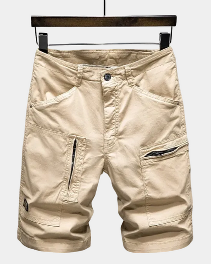 Men's Cargo Shorts with Zip Flap Pockets