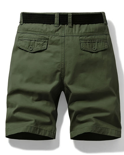 Men's Classic Fit Shorts with Back Flap Pockets