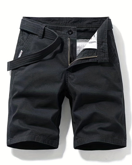 Men's Classic Fit Shorts with Back Flap Pockets