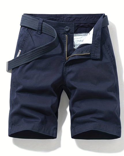 Men's Classic Fit Shorts with Back Flap Pockets