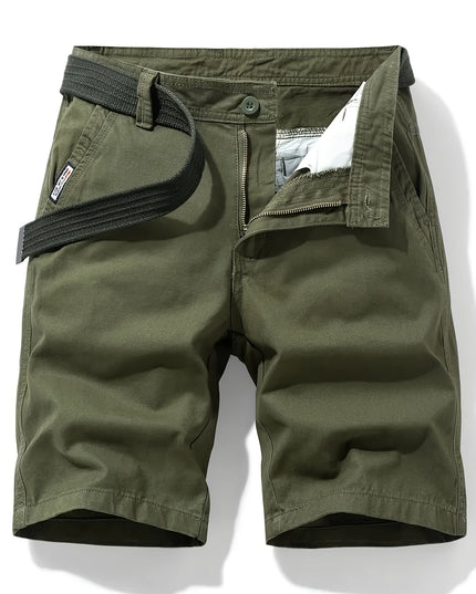 Men's Classic Fit Shorts with Back Flap Pockets