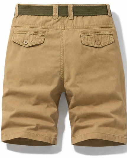 Men's Classic Fit Shorts with Back Flap Pockets