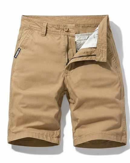 Men's Classic Fit Shorts with Back Flap Pockets