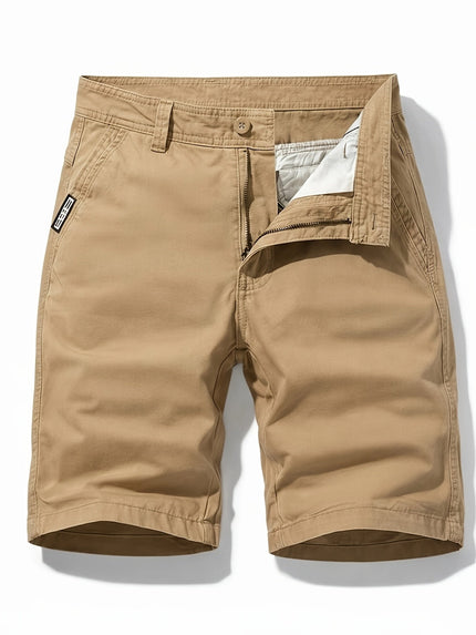 Men's Classic Fit Shorts with Back Flap Pockets
