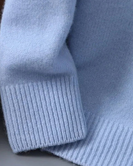 Men's Crewneck Pullover Sweater in Brushed Winter Knit