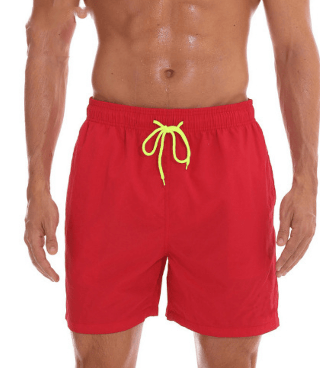 Men's Quick-Dry Swim Shorts with Mesh Liner
