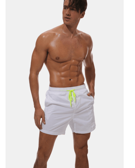 Men's Quick-Dry Swim Shorts with Mesh Liner