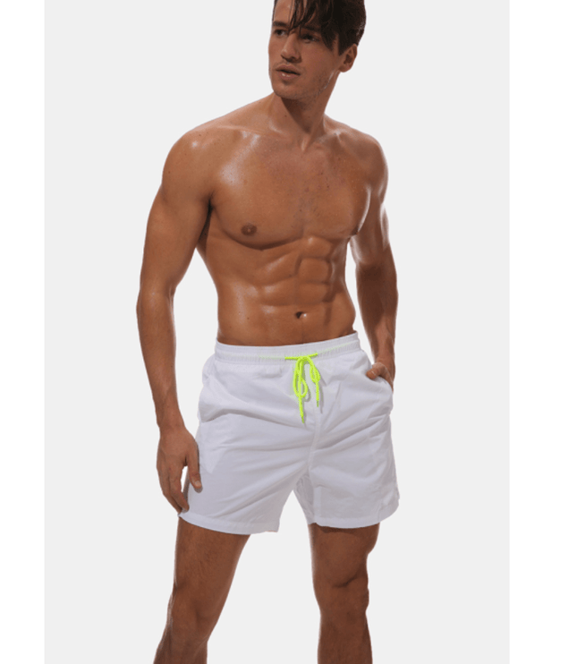 Men's Quick-Dry Swim Shorts with Mesh Liner