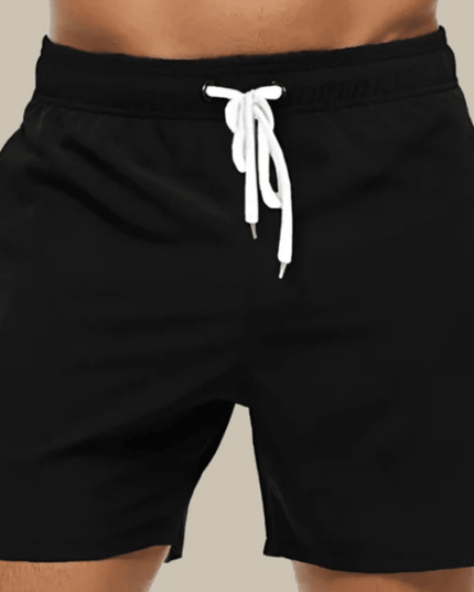 Men's Quick-Dry Swim Shorts with Mesh Liner
