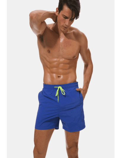 Men's Quick-Dry Swim Shorts with Mesh Liner