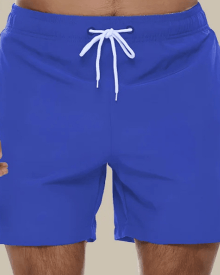 Men's Quick-Dry Swim Shorts with Mesh Liner
