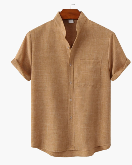 Men's Short Sleeve Shirt and Shorts Set