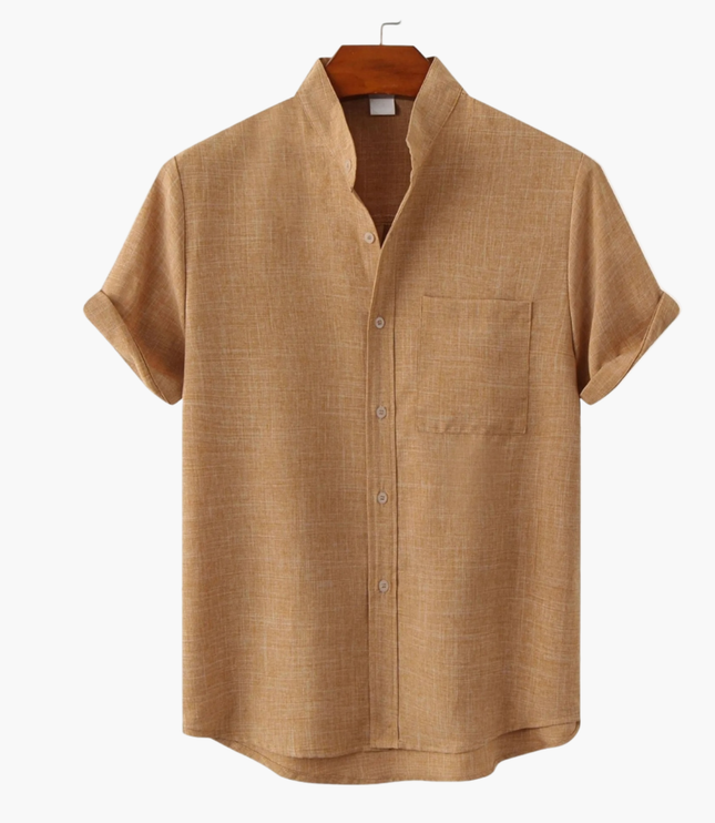 Men's Short Sleeve Shirt and Shorts Set