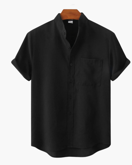 Men's Short Sleeve Shirt and Shorts Set