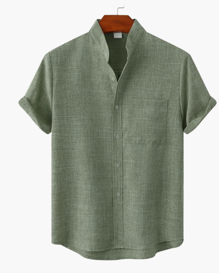 Men's Short Sleeve Shirt and Shorts Set