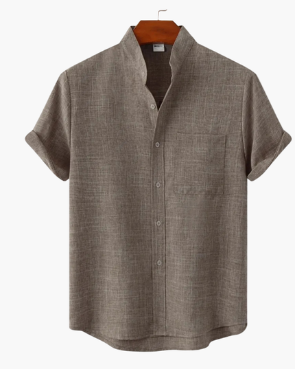 Men's Short Sleeve Shirt and Shorts Set