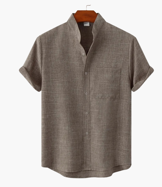 Men's Short Sleeve Shirt and Shorts Set