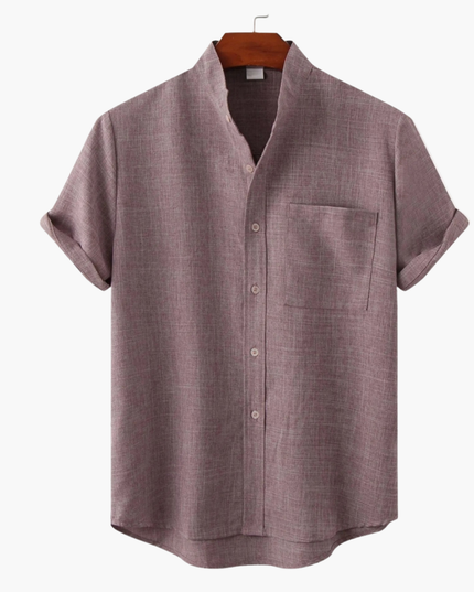 Men's Short Sleeve Shirt and Shorts Set