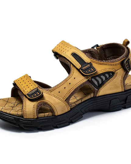 Men's Sport Sandals with Adjustable Hook-and-Loop Straps