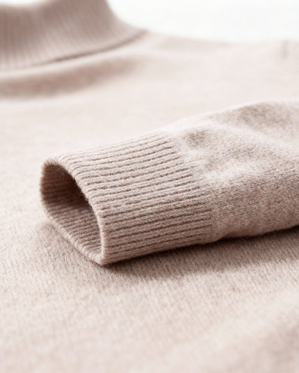 Men's Turtleneck Jumper in a Fine Knit
