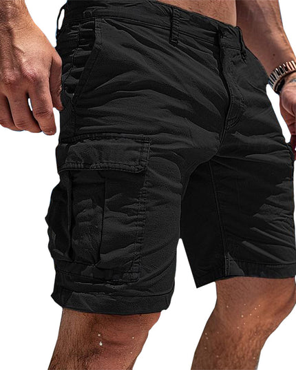 Men's Utility Cargo Shorts with Flap Pockets
