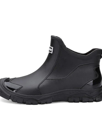 Men's Waterproof Slip-On Ankle Boots