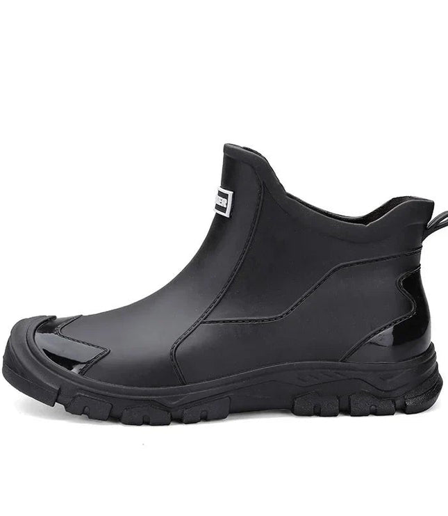 Men's Waterproof Slip-On Ankle Boots