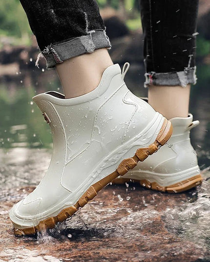 Men's Waterproof Slip-On Ankle Boots