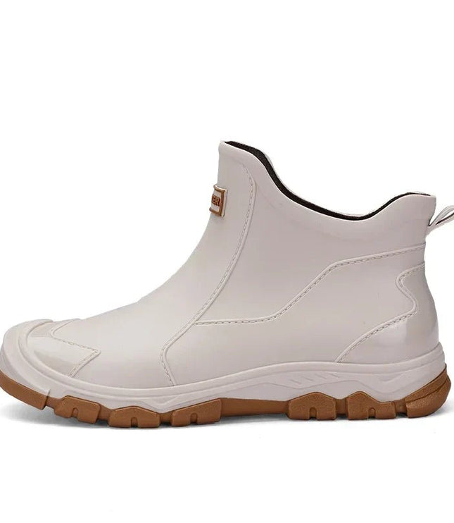 Men's Waterproof Slip-On Ankle Boots