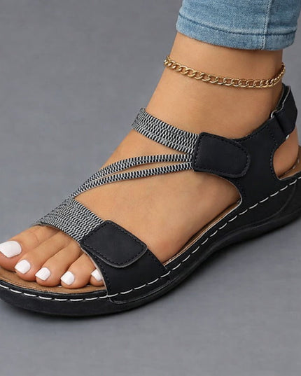 Women's Adjustable Comfort Sandals with Ankle Strap