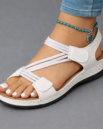 Women's Adjustable Comfort Sandals with Ankle Strap