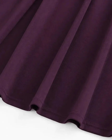 Women's Cocktail Maxi Dress with Square Neck and Cap Sleeves