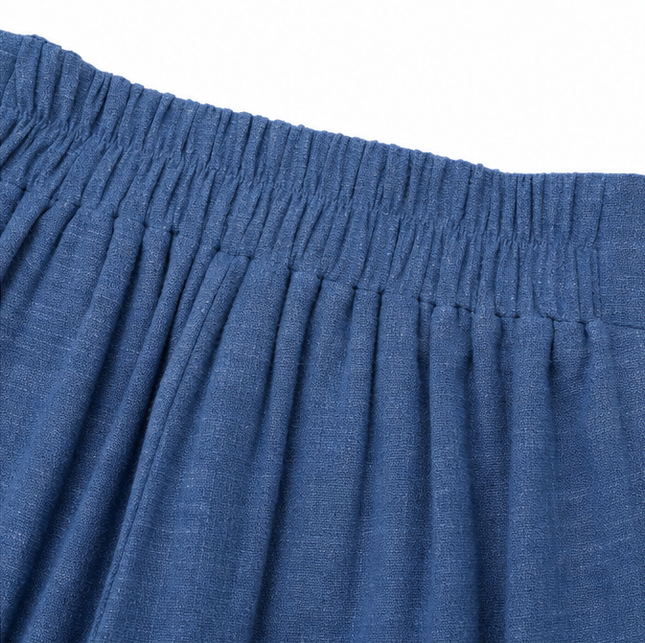 Women's Dress Pants in a Wide Leg with High Waist and Pleats