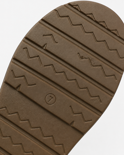 Women's Flat Sandals with Elastic Straps and a Cushioned Sole