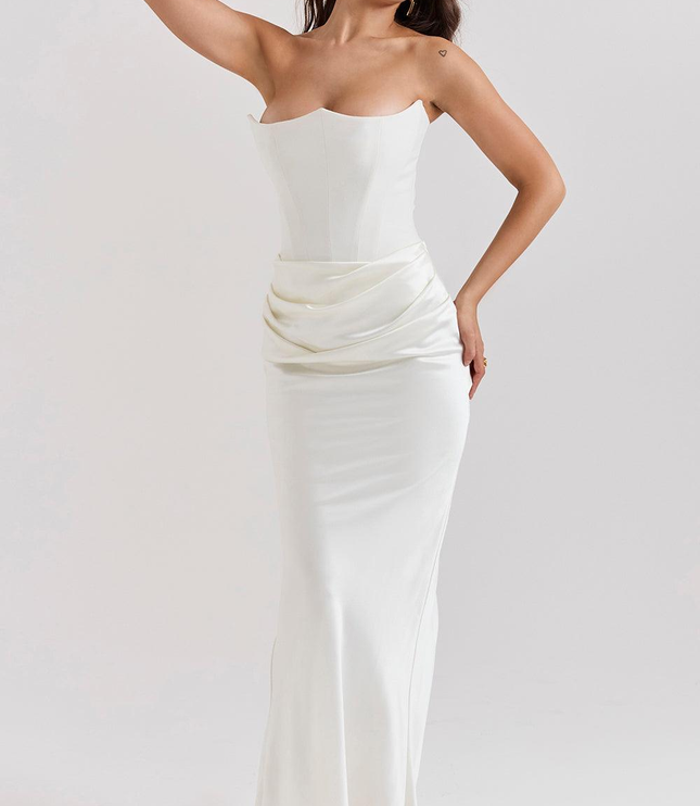 Women's Floral V-Neck Boho Flowy Summer Maxi Dress
