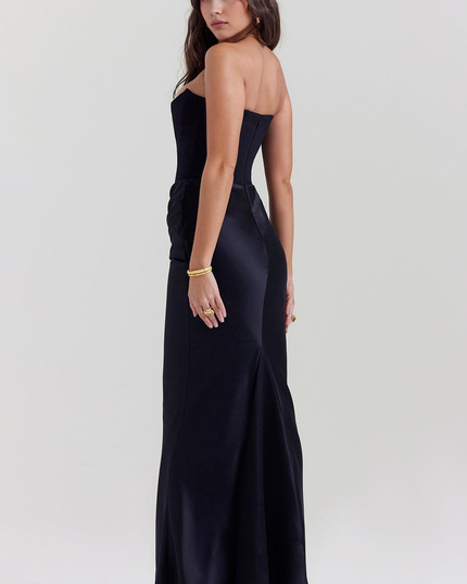 Women's Floral V-Neck Boho Flowy Summer Maxi Dress