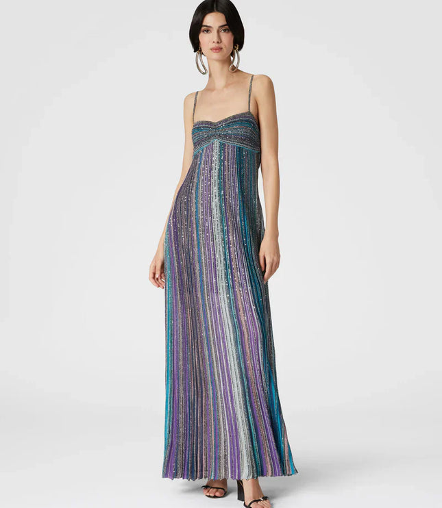 Women's Floral V-Neck Maxi Dress Summer Wedding Guest Gown