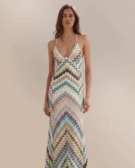 Women's Floral V-Neck Summer Wedding Guest Maxi Dress, Flowy