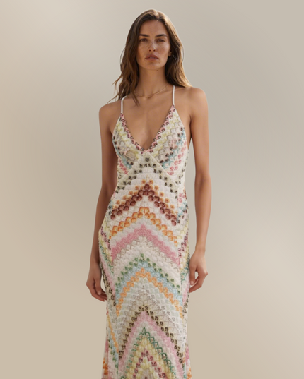 Women's Floral V-Neck Summer Wedding Guest Maxi Dress, Flowy