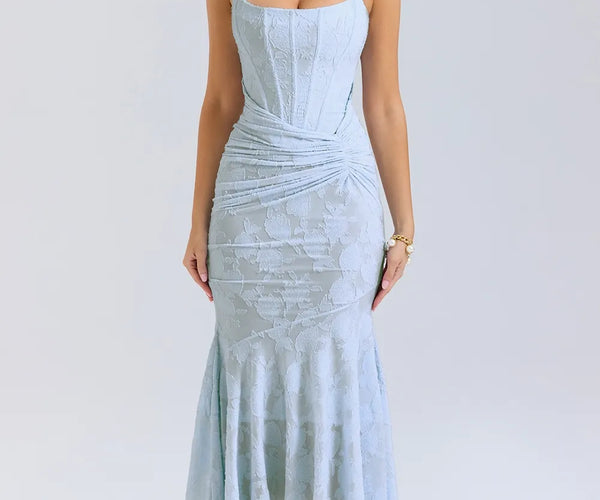 midi dress with graduation gown High-Low White Graduation Dress with Lace Ruffle White / 2