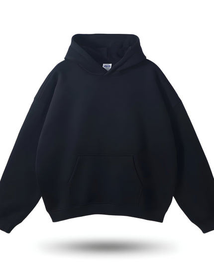 Women's Heavyweight Oversized Pullover Hoodie with Kangaroo Pocket