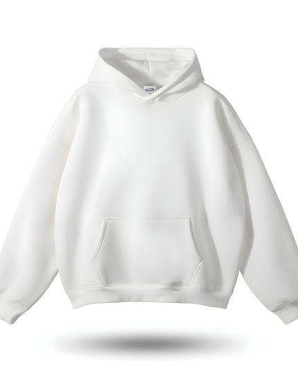 Women's Heavyweight Oversized Pullover Hoodie with Kangaroo Pocket