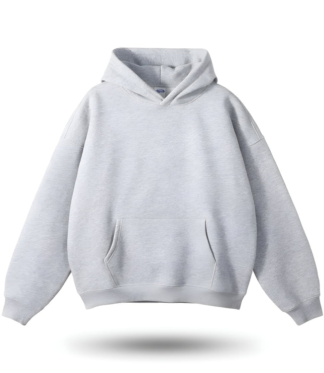 Women's Heavyweight Oversized Pullover Hoodie with Kangaroo Pocket