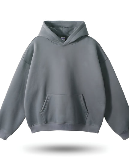 Women's Heavyweight Oversized Pullover Hoodie with Kangaroo Pocket
