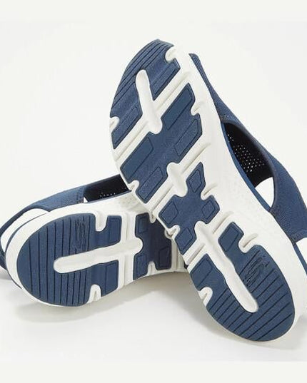 Women's Knit Platform Sandals with Cut-Out Sides