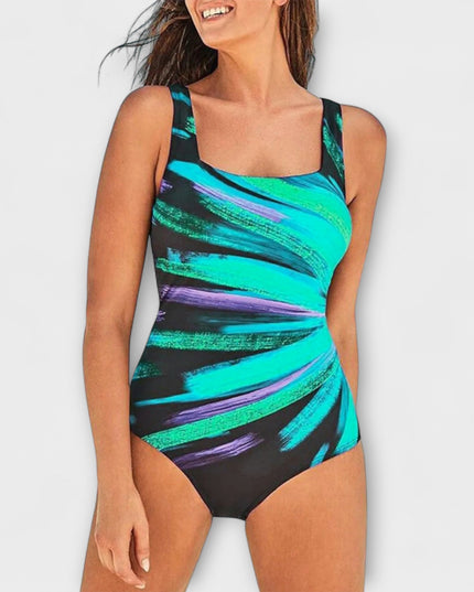 Women's One Piece Swimsuit with Tummy Control Shaping