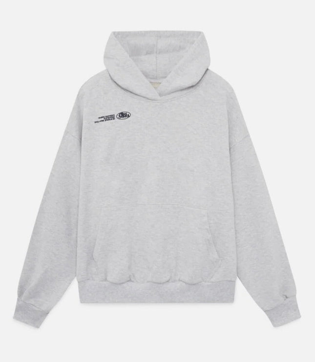 Women's Oversized Hoodie with Cursive Back Graphic