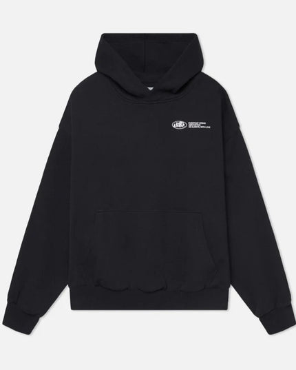 Women's Oversized Hoodie with Cursive Back Graphic