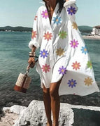White Daisy Print / S